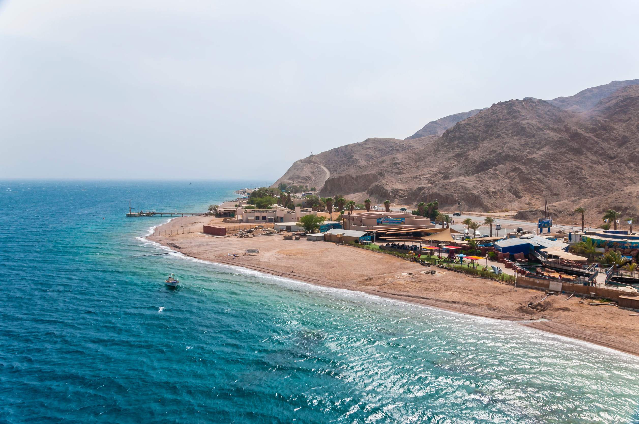 Beach in Eilat, Israel