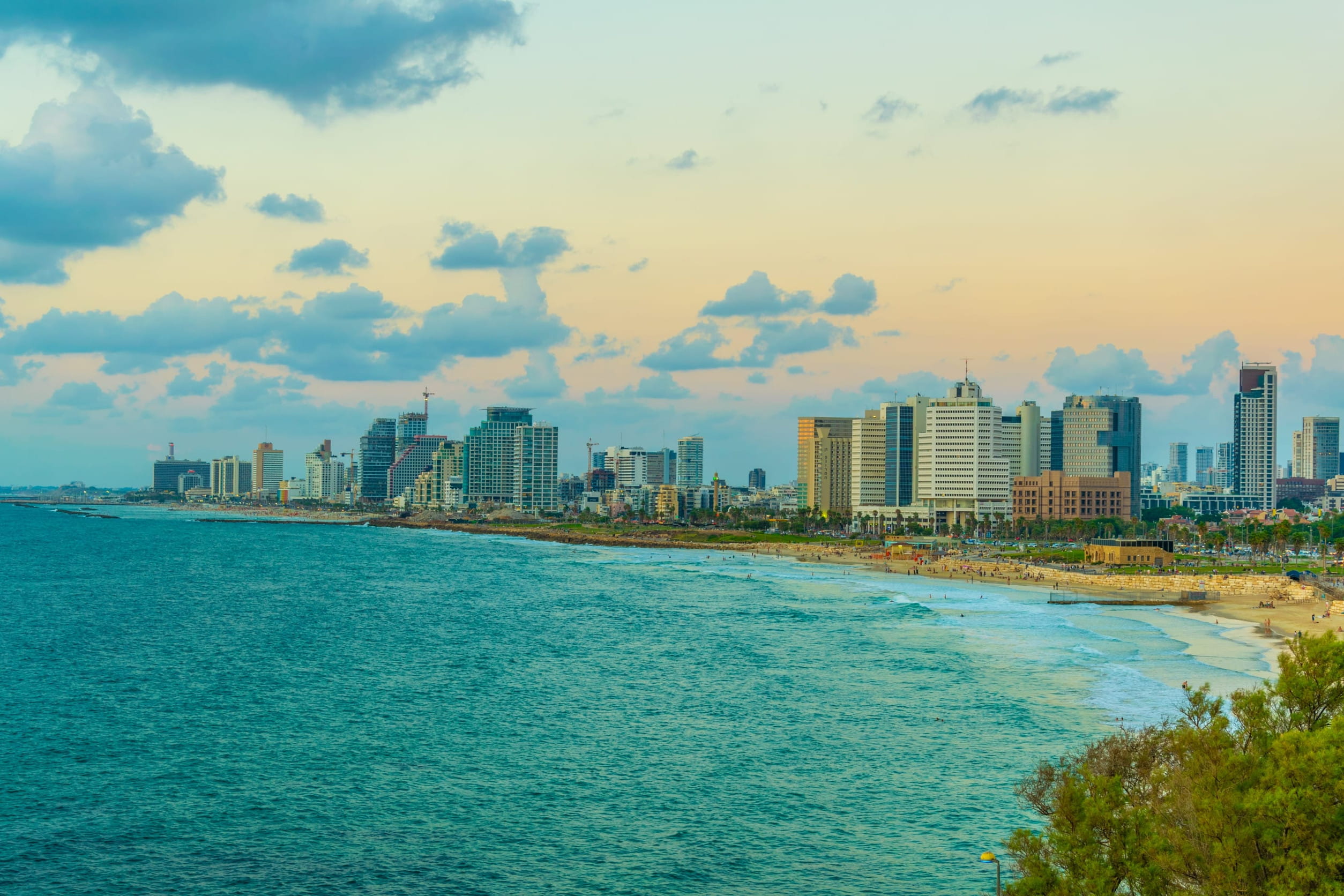 Tel Aviv During Sunset