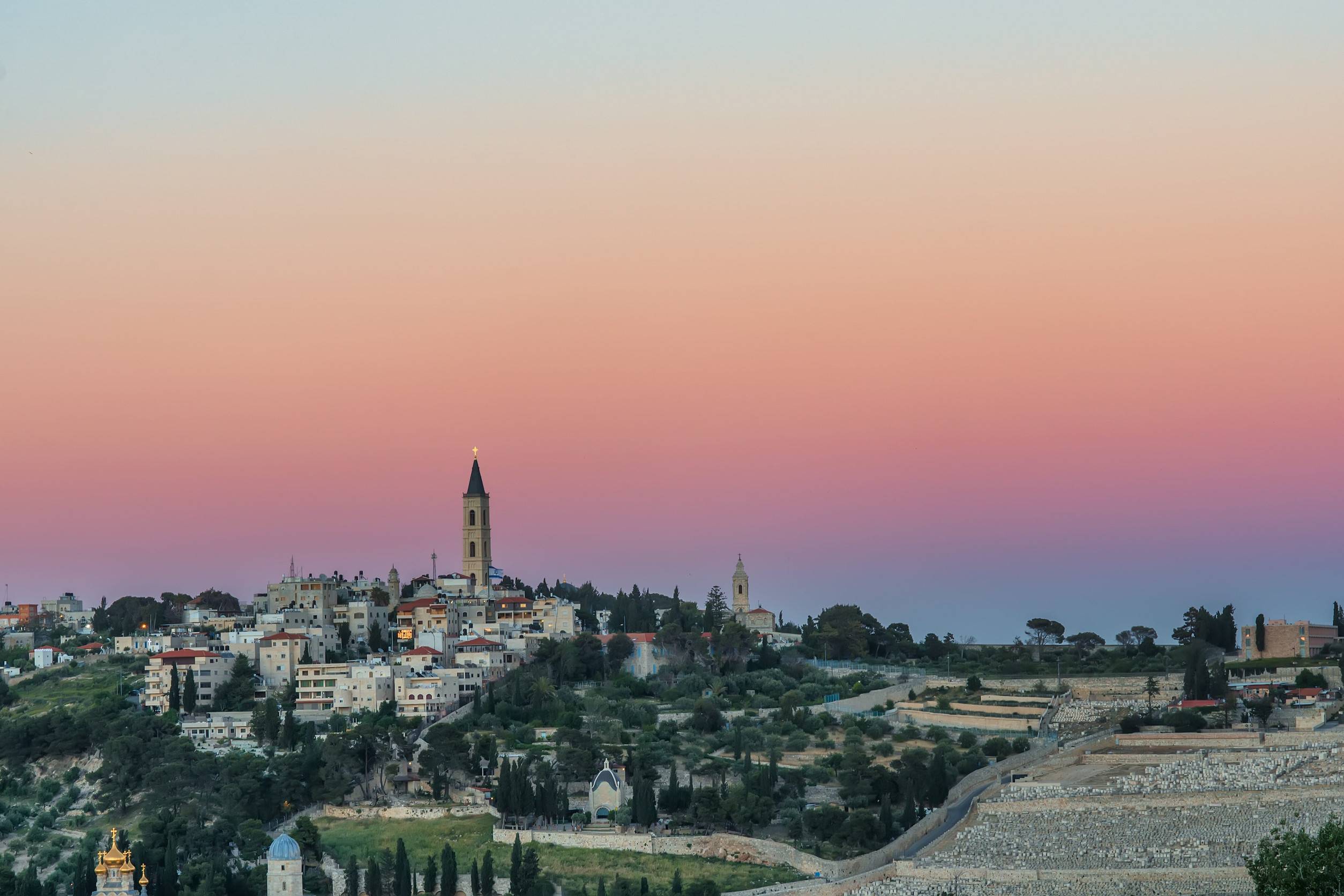 View From Mount Of Olives