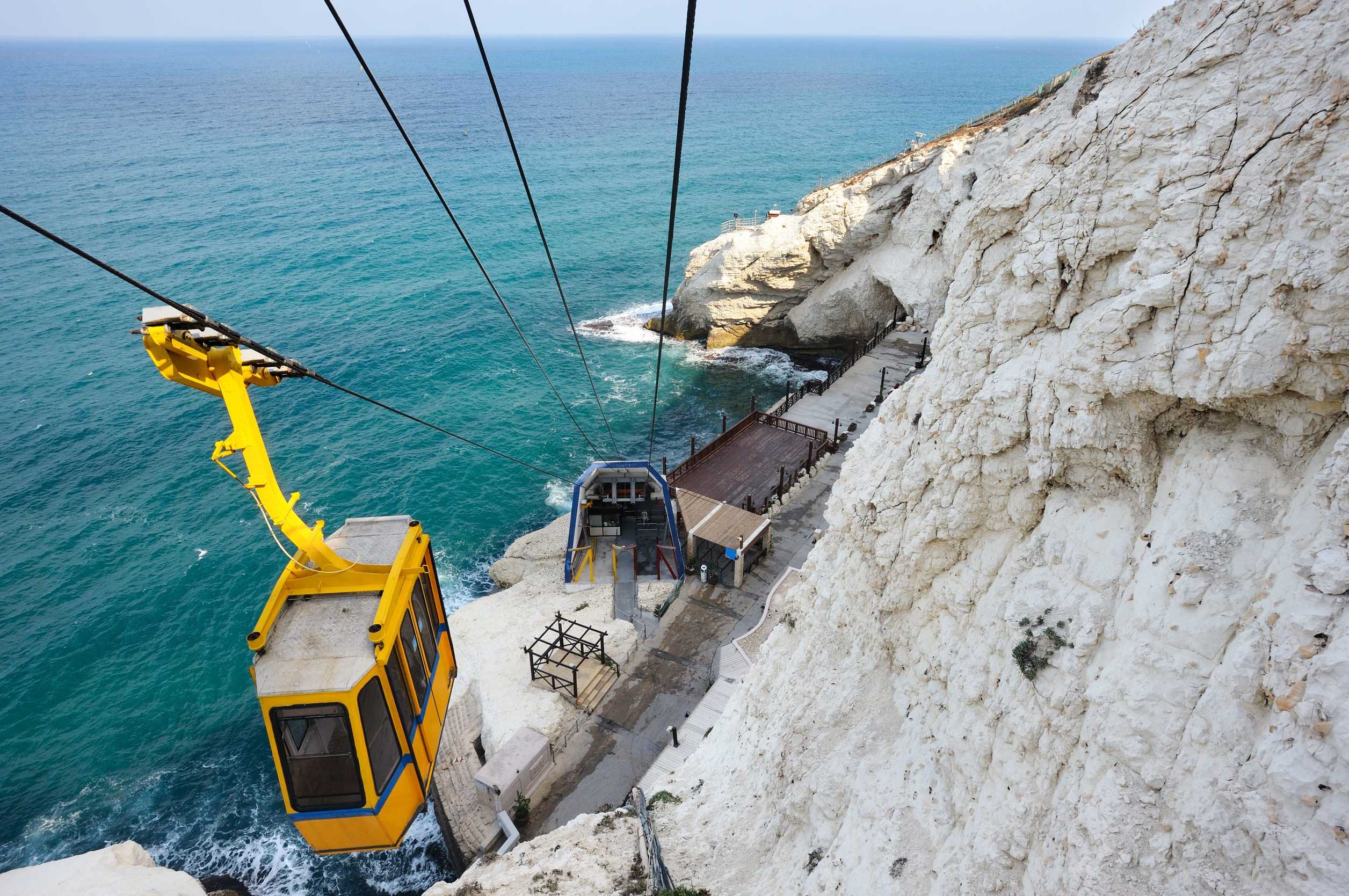 View of Rosh HaNikra, Israel